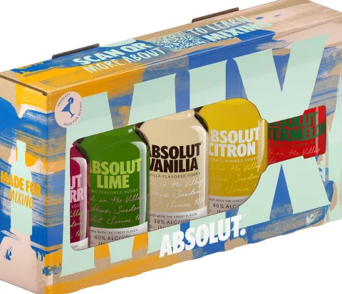 Absolut Mixed Flavors Cadeaupakket