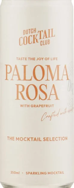 Dutch Cocktail Club Paloma Rosa Alcoholvrij