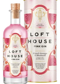 Loft House Pink Gin Rhubarb & Bloodorange