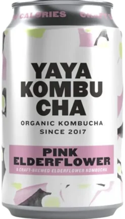 Yaya Kombucha Elderflower Bio